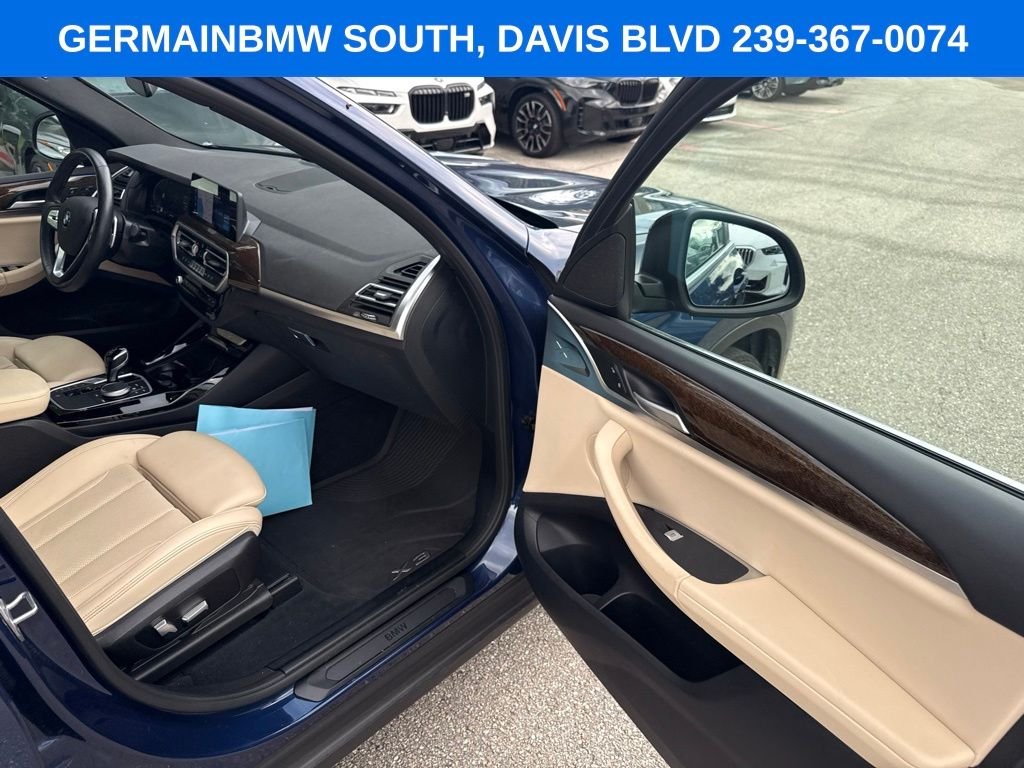 Certified Used 2023 Blue Metallic BMW xDrive30i image 24