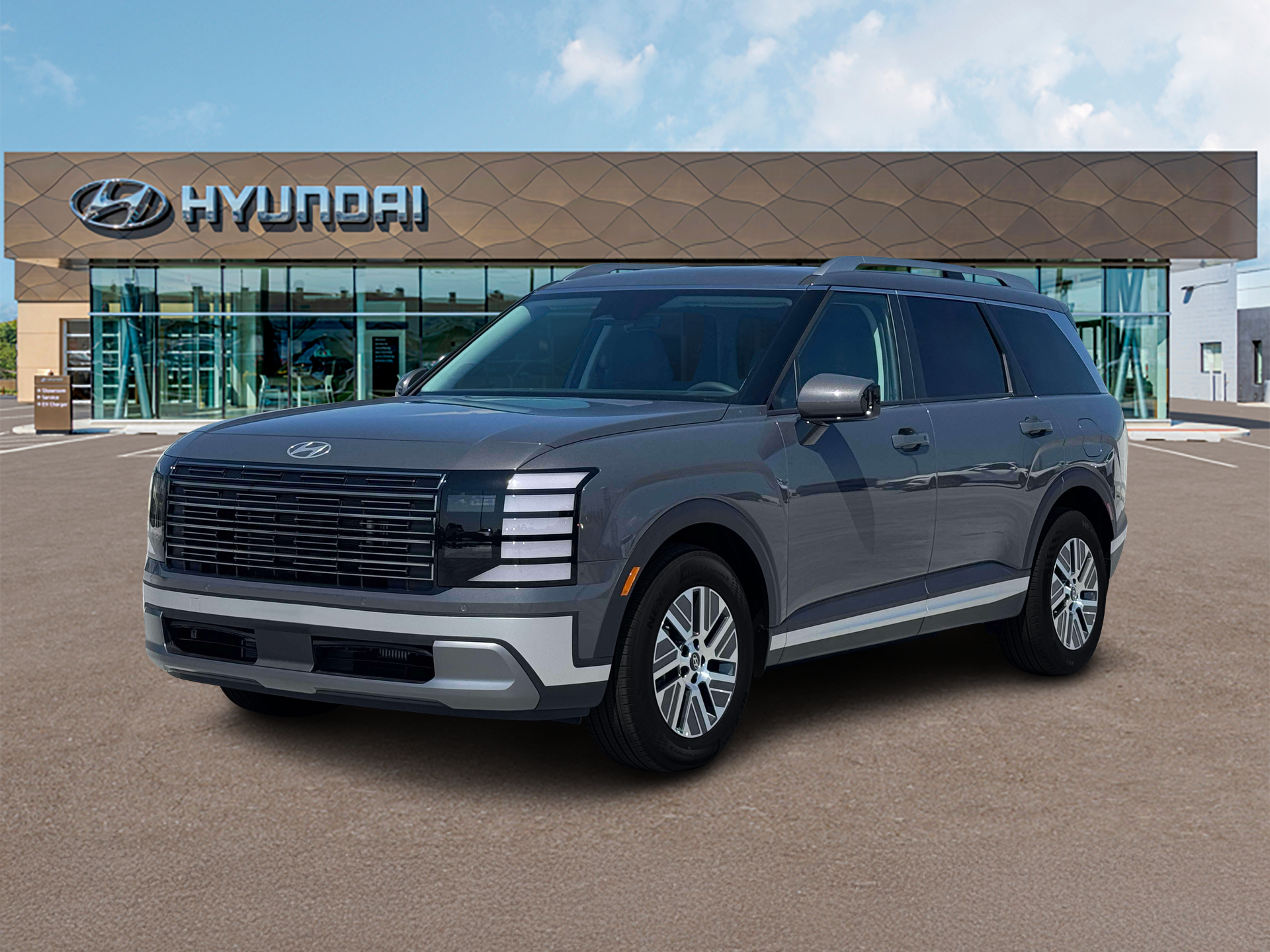 New 2027 Gray Hyundai SEL 8P image 1