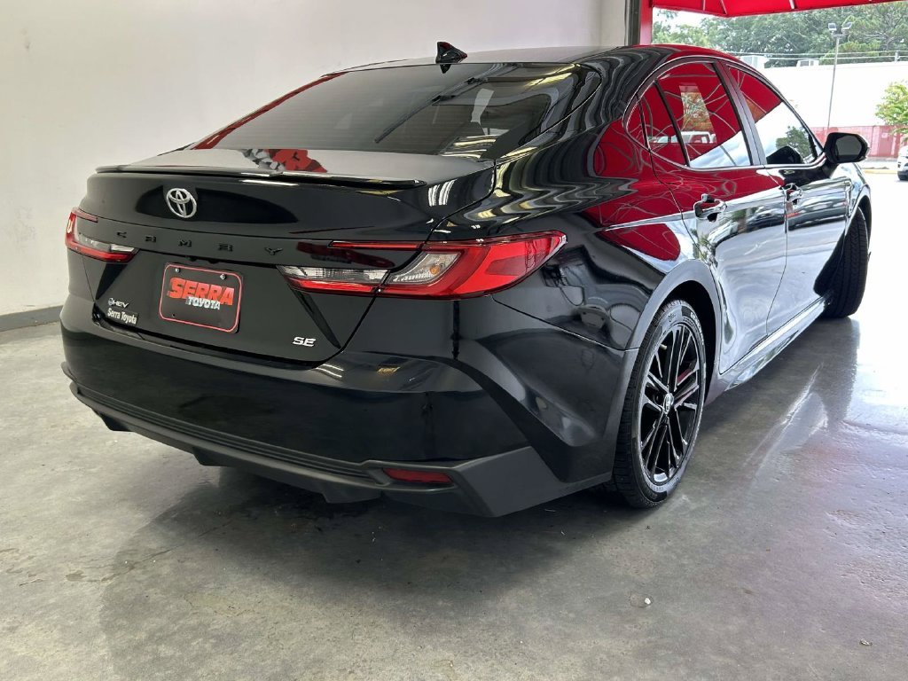 Certified Used 2025 Black Toyota SE image 3