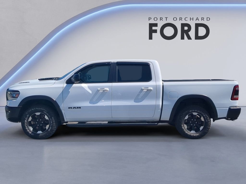 Used 2022 Bright White Clearcoat Ram Rebel image 3