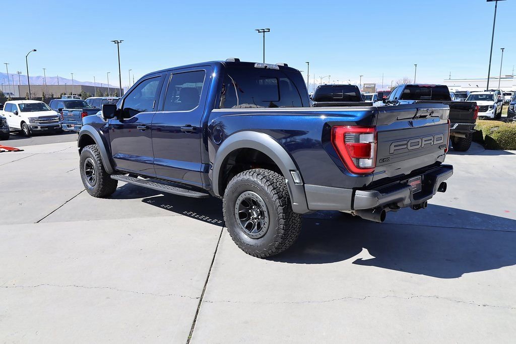 Used 2023 Antimatter Blue Ford Raptor image 4