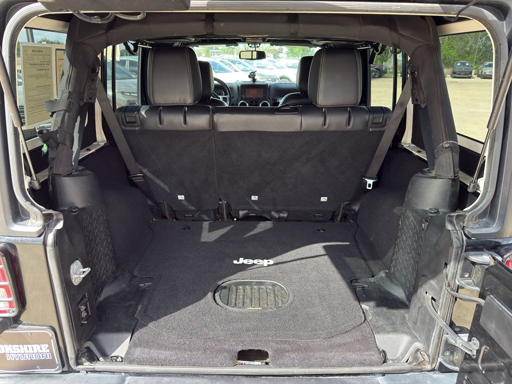 Used 2015 Black Clearcoat Jeep Rubicon Hard Rock image 27