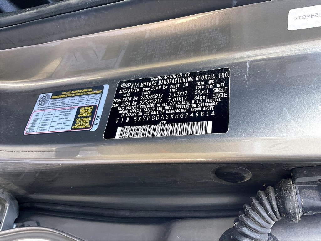 Used 2017 Titanium Silver Kia LX image 6
