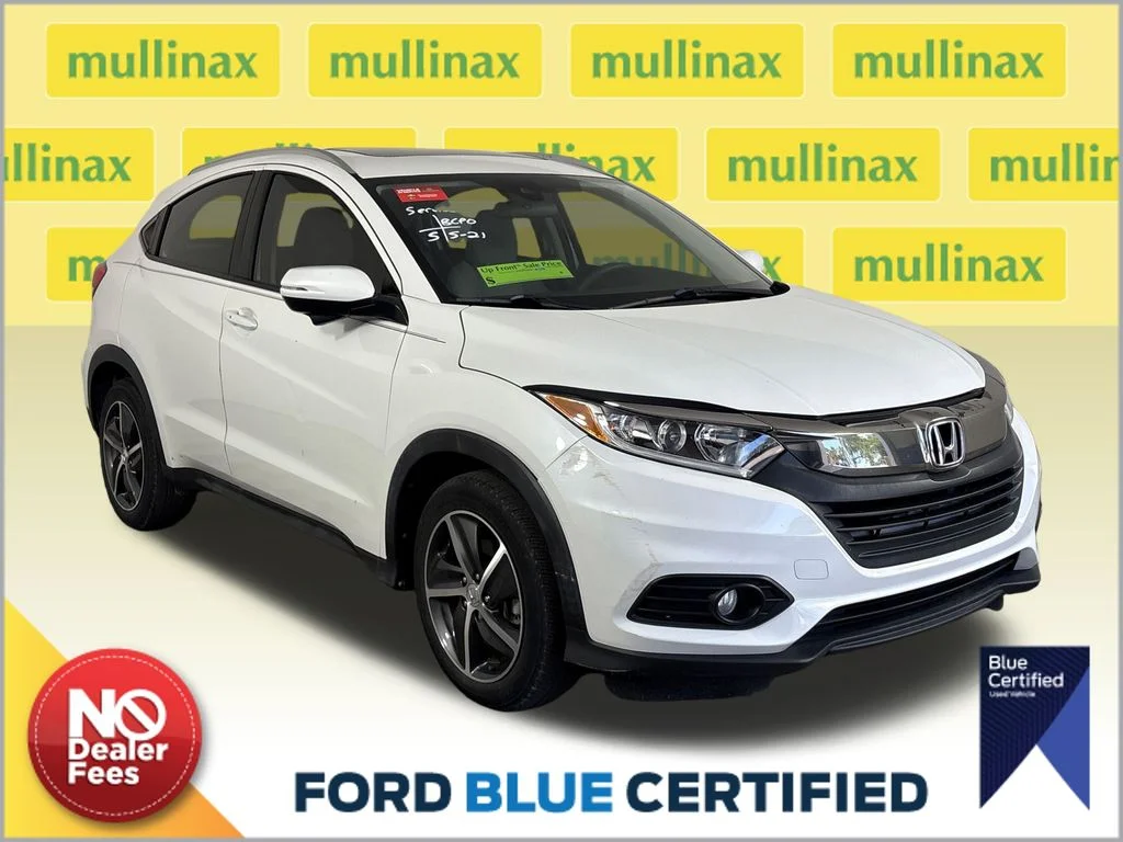 Certified Used 2022 White Honda EX image 1