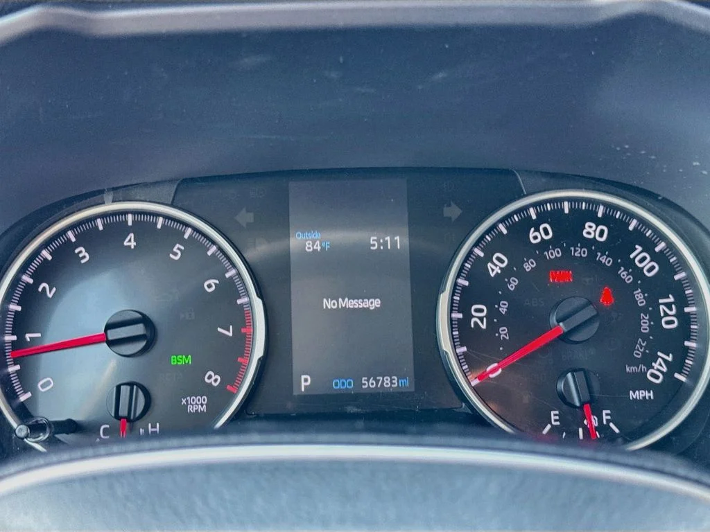 Used 2021 Red Toyota XLE image 16