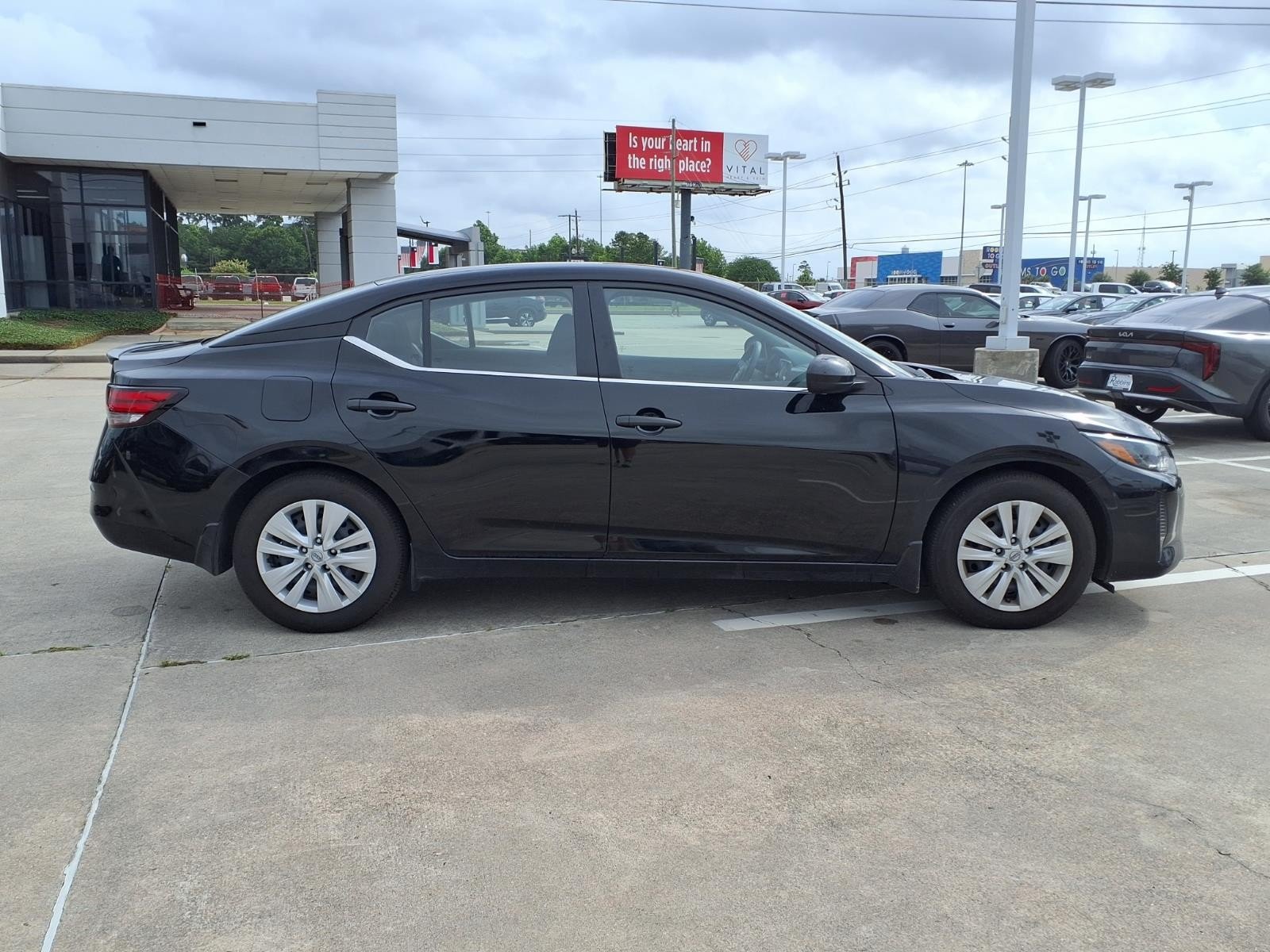 2025 Nissan Sentra S Black at Robbins Nissan