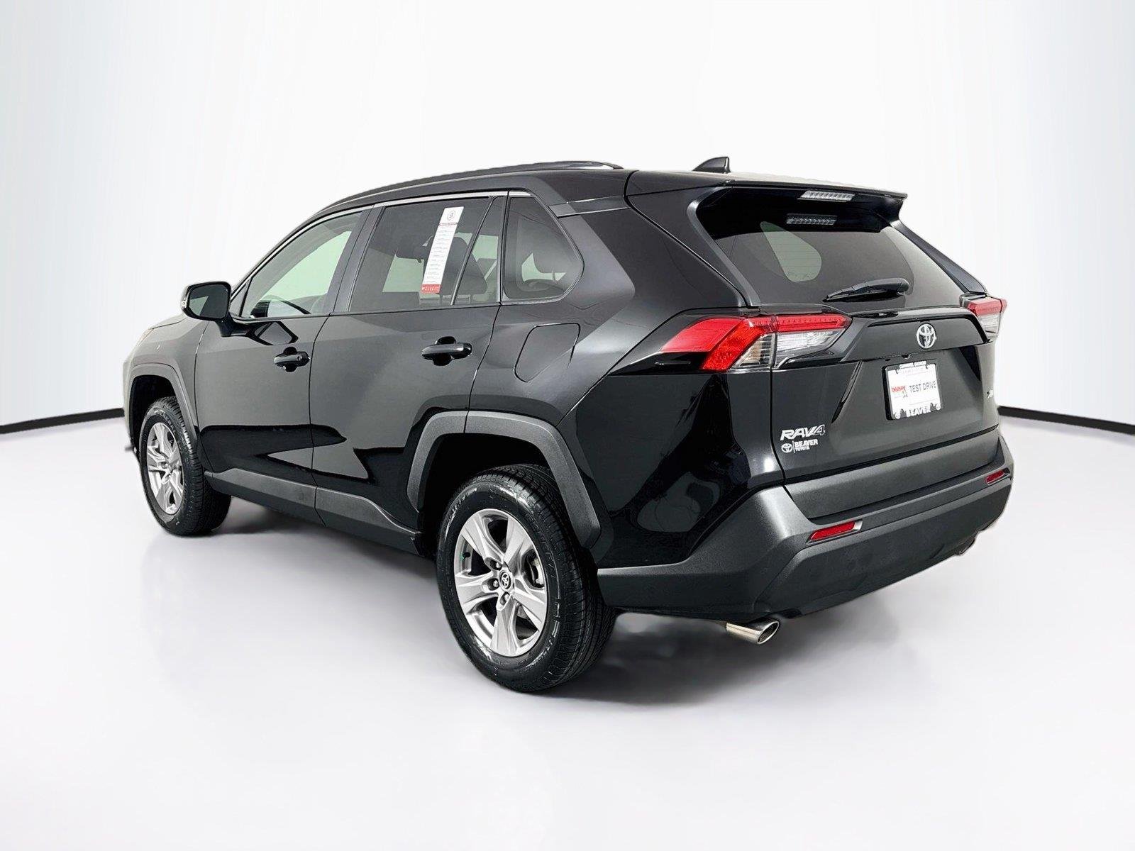 Certified Used 2025 Midnight Black Metallic Toyota XLE image 12