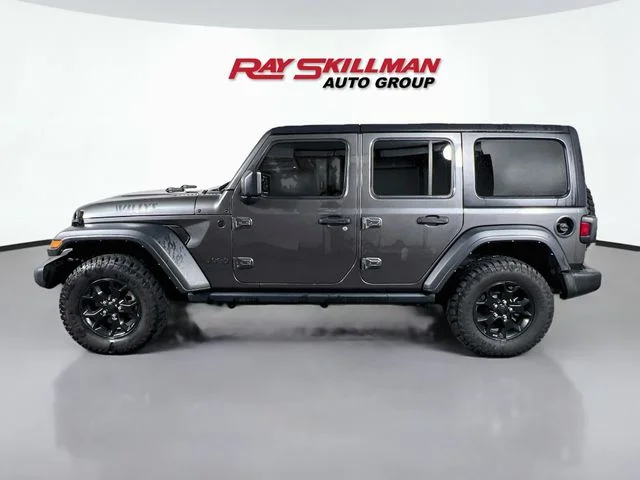 Used 2022 Gray Jeep Unlimited Willys image 4