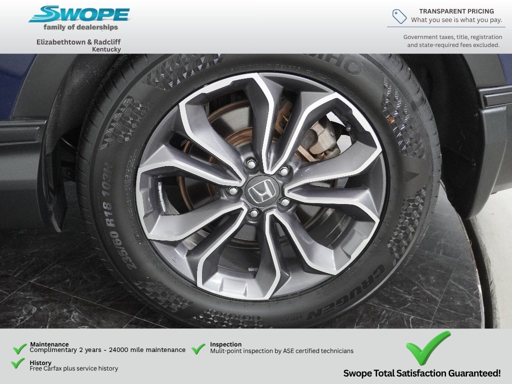 Used 2022 Obsidian Blue Pearl Honda EX image 30