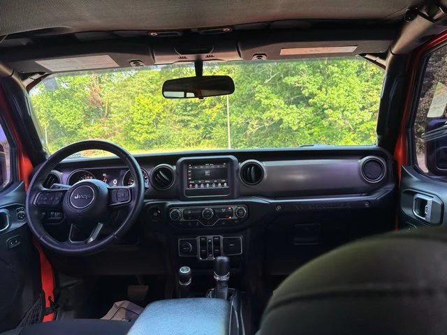 Used 2018 Orange Jeep Unlimited Sport S image 12