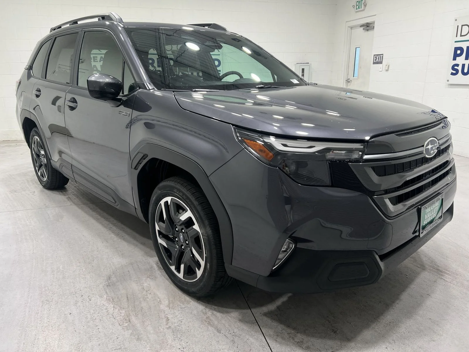 New 2026 MAGNETITE GRAY METALLIC Subaru Premium Hybrid image 2