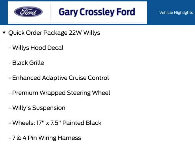 Certified Used 2025 Black Clearcoat Jeep Willys image 30