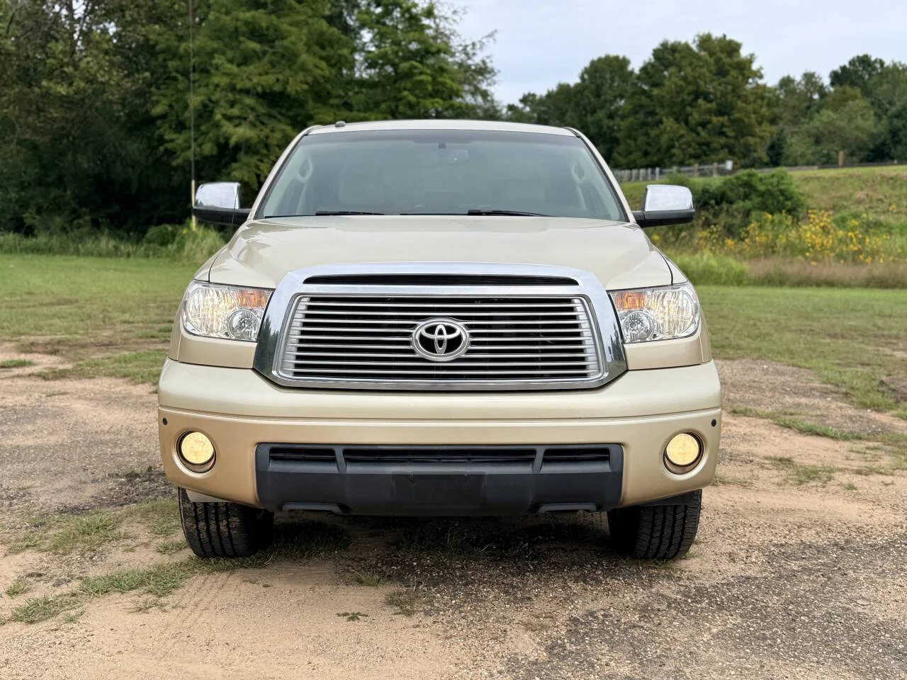 Used 2010 Tan Toyota Limited 4x2 4dr CrewMax Cab Pickup SB (5.7L V8) image 8