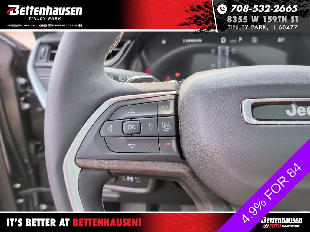 New 2026 Baltic Gray Metallic Clear-Coat Exterior Paint Jeep Limited image 18