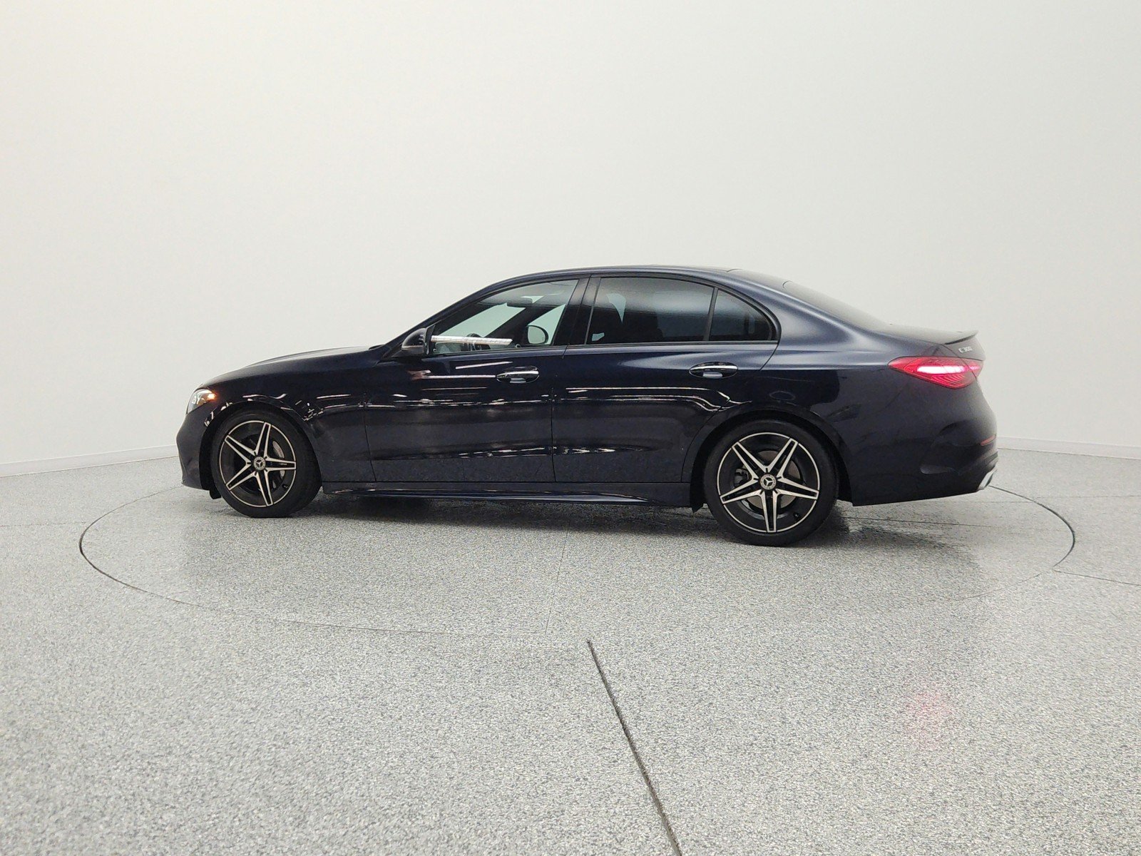 Certified Used 2022 Lunar Blue Metallic Mercedes-Benz C 300 4MATIC® Sedan image 8