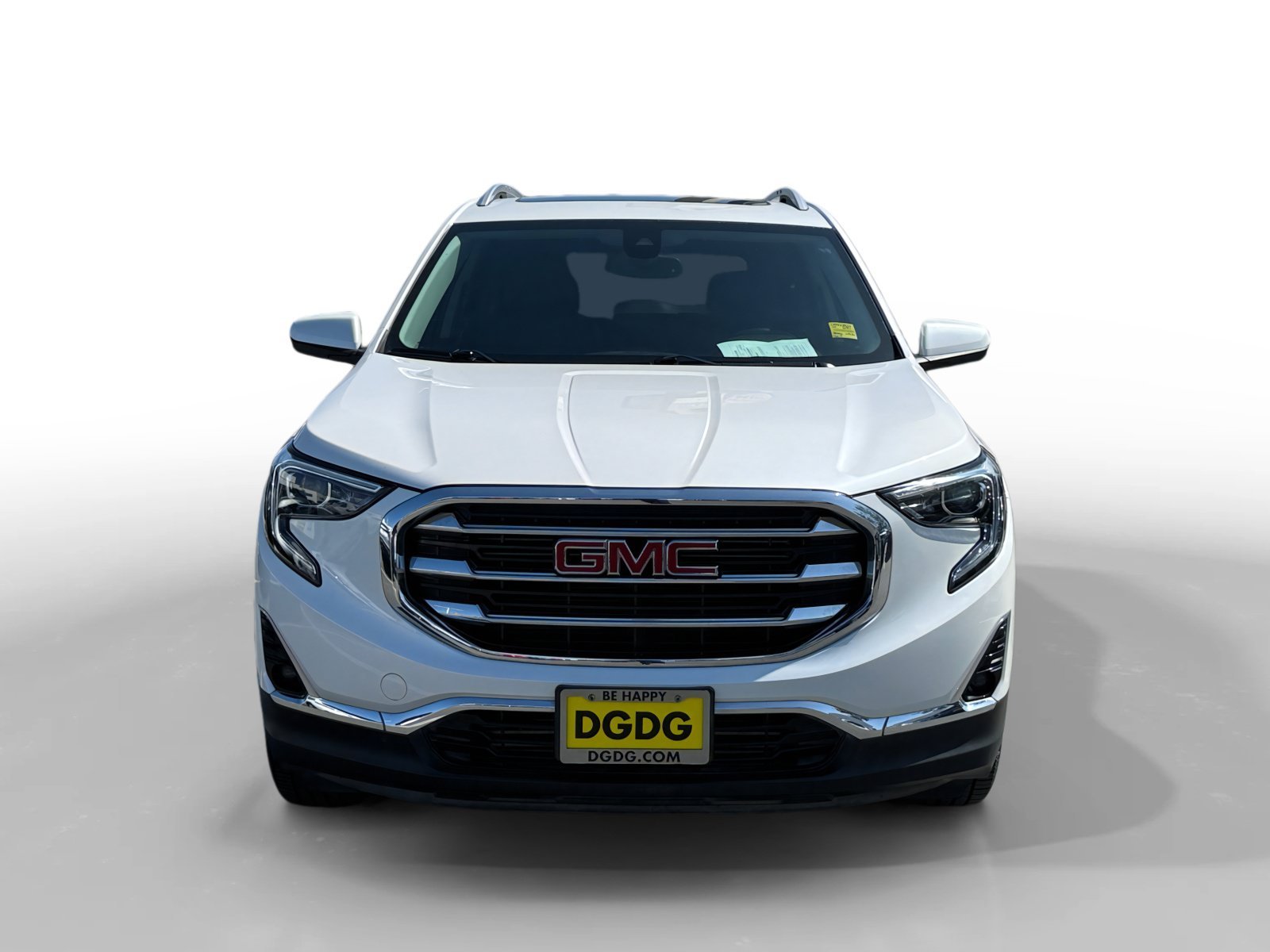 Used 2020 White Frost Tricoat GMC SLT image 8