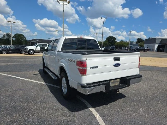 Used 2013 White Platinum Clearcoat Metallic Ford Lariat image 5