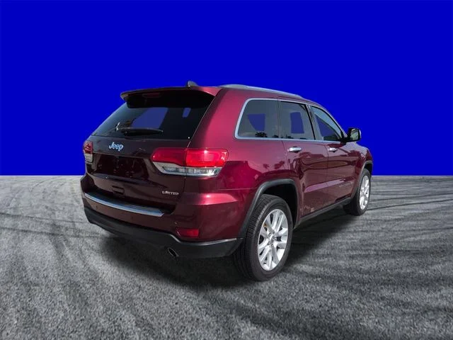 Certified Used 2017 Velvet Red Pearlcoat Jeep Limited image 4