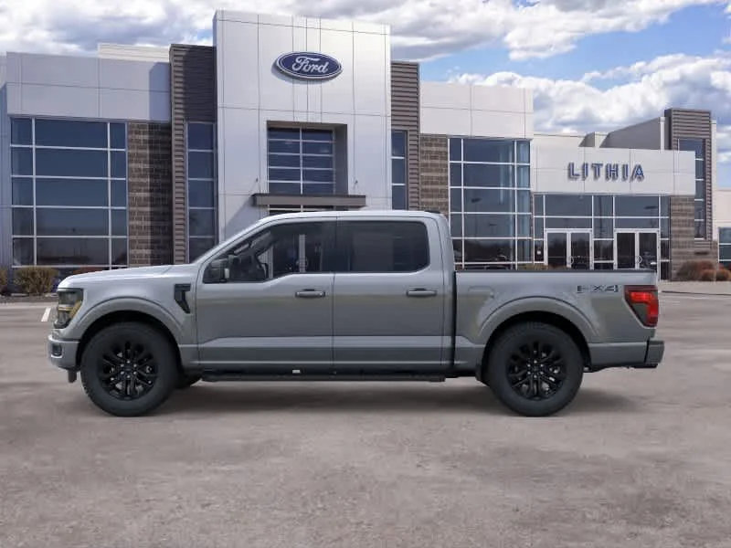 New 2026 Carbonized Gray Metallic Ford XLT image 3