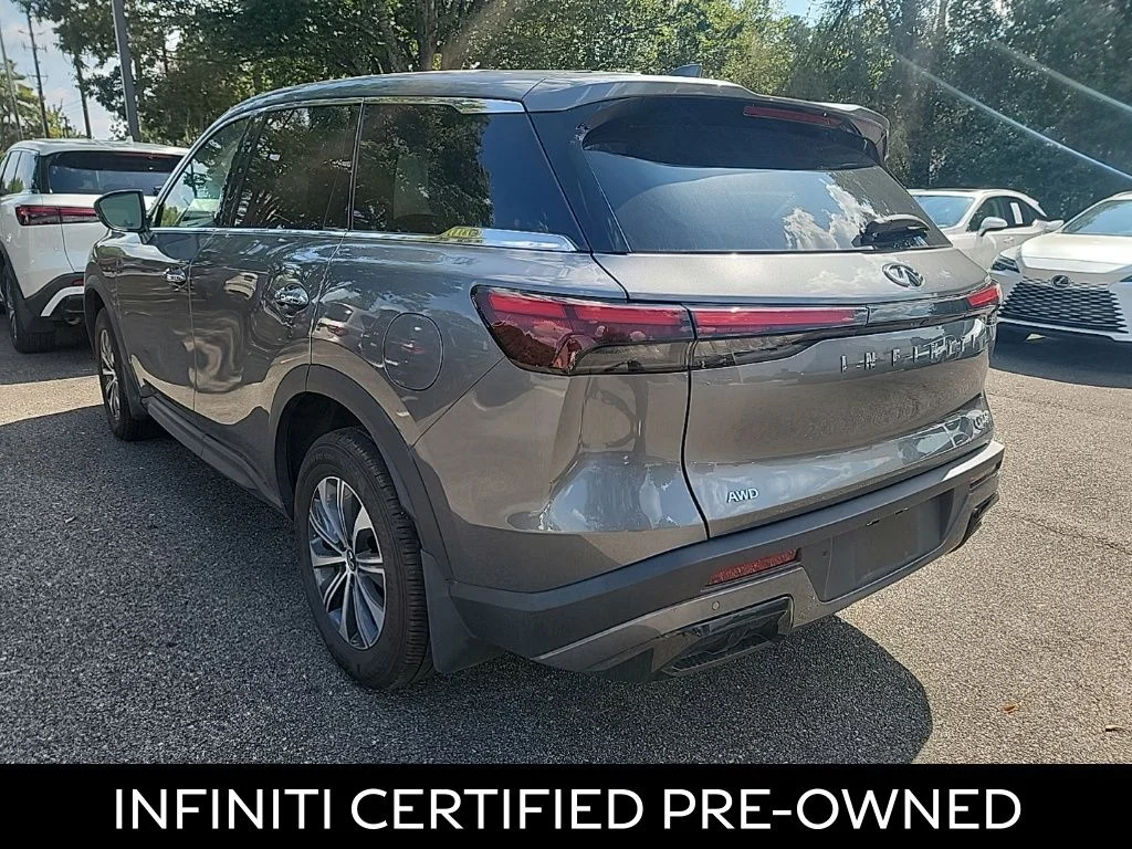 Certified Used 2025 Graphite Shadow INFINITI PURE image 3