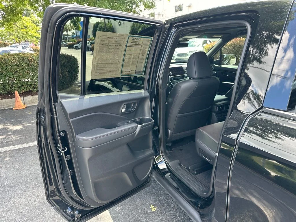 Certified Used 2024 Crystal Black Pearl Honda AWD BLACK EDITION image 13