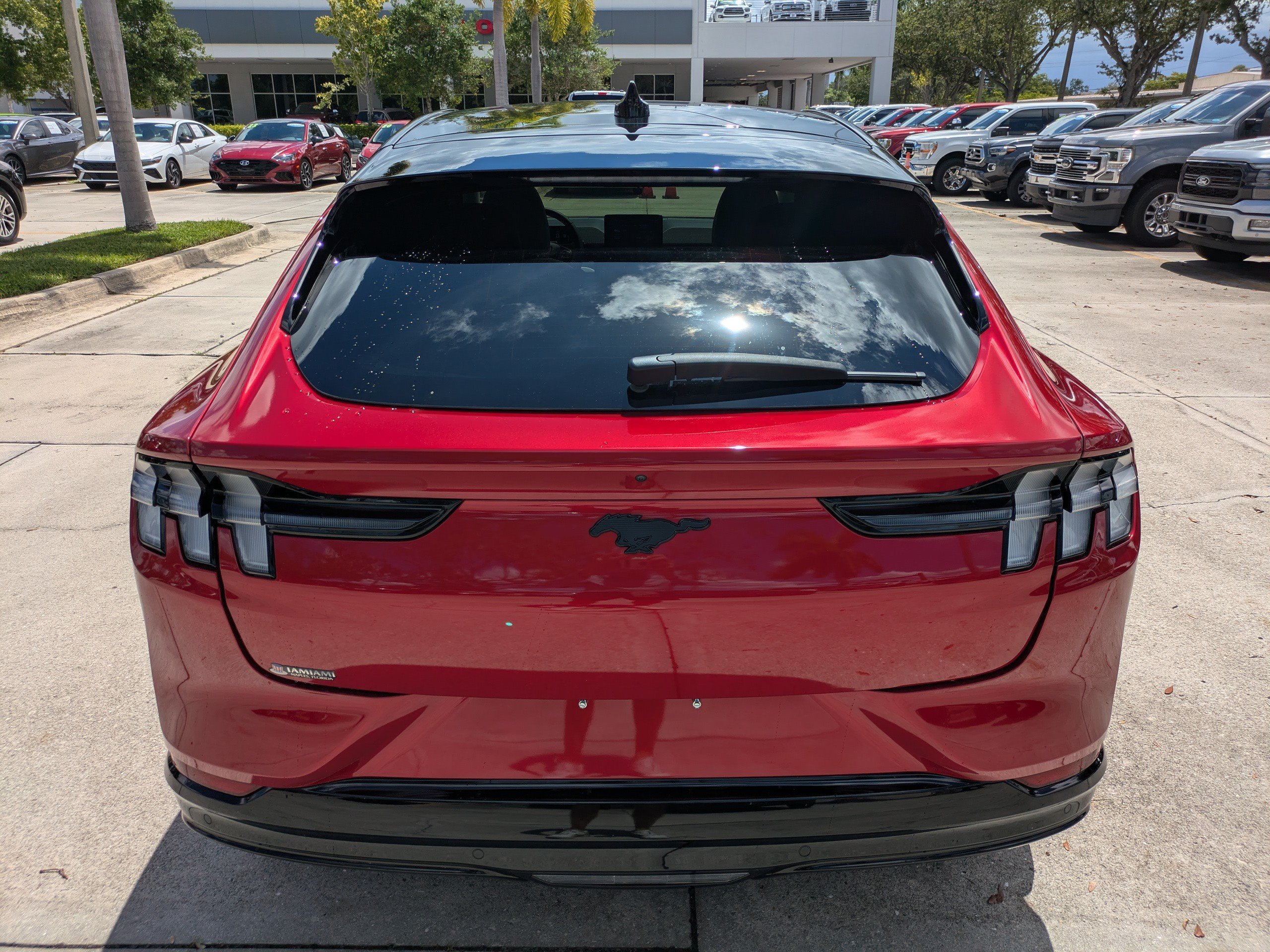 Used 2023 Rapid Red Metallic Tinted Clearcoat Ford Premium image 5