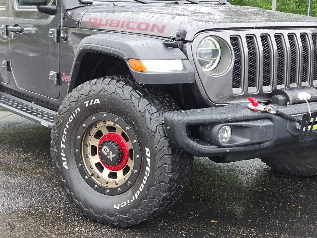 Used 2020 Gray Jeep Unlimited Rubicon image 3