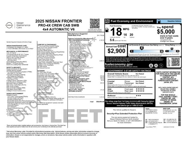 Used 2025 Gray Nissan PRO-4X image 3
