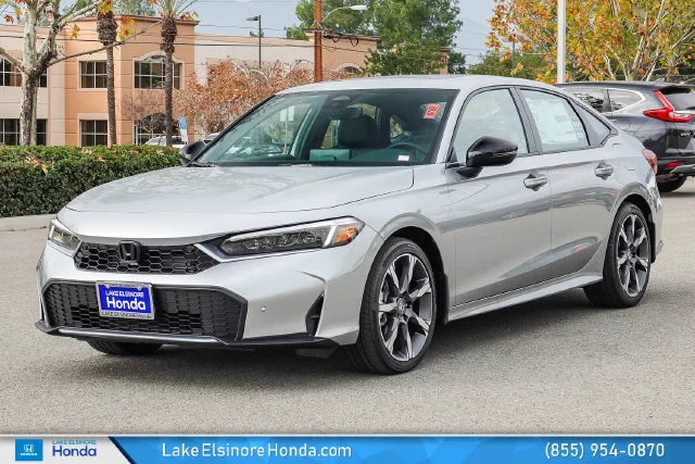New 2026 Solar Silver Metallic Honda 2WD Sport Touring Hybrid image 4