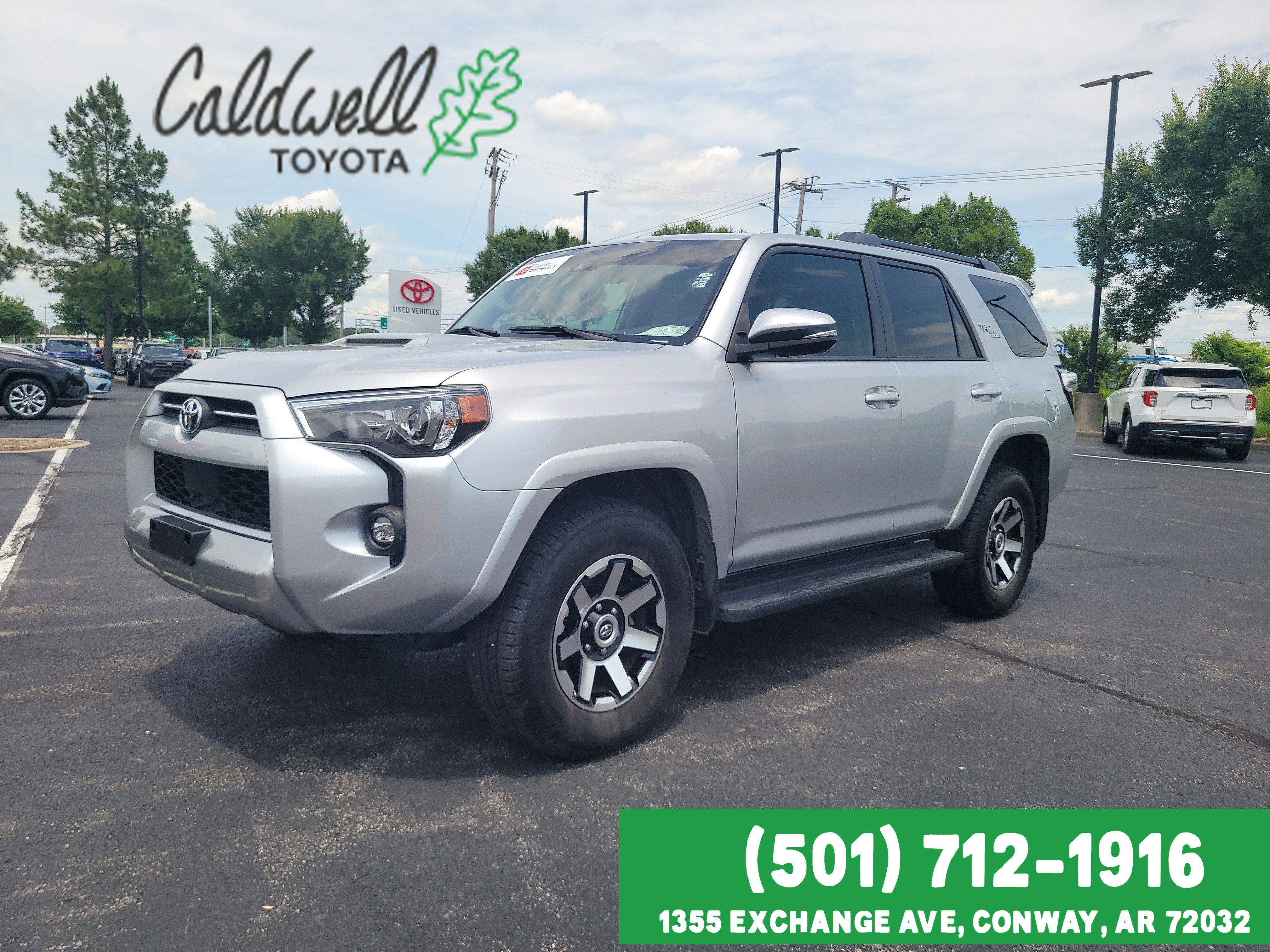 Classic Silver Metallic 2023 Toyota 4Runner TRD Off-Road Premium 4WD SUV / Crossover Four-Wheel Drive