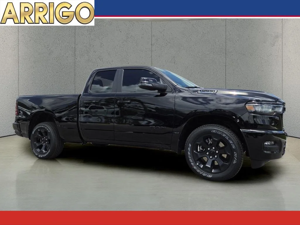 New 2026 Diamond Black Crystal Pearl-Coat Exterior Paint RAM Big Horn image 1