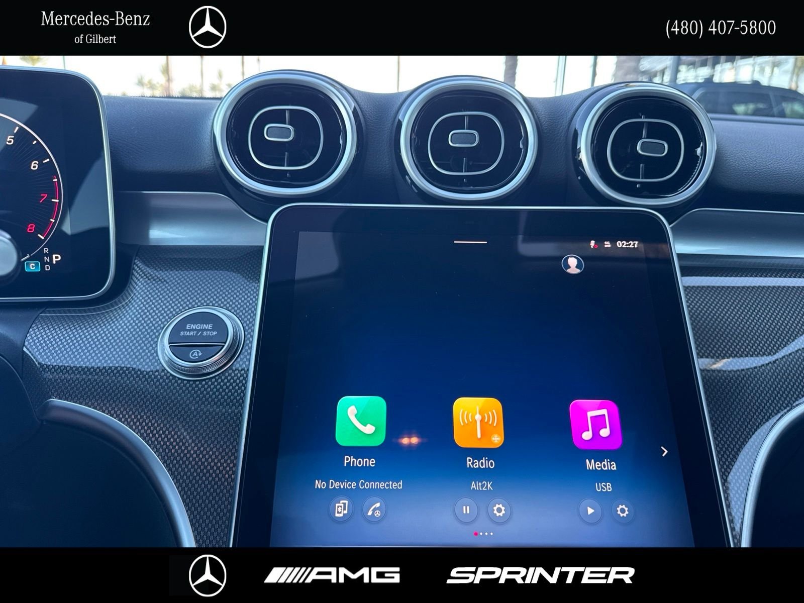 New 2026 Cirrus Silver Metallic Mercedes-Benz C 300 image 27