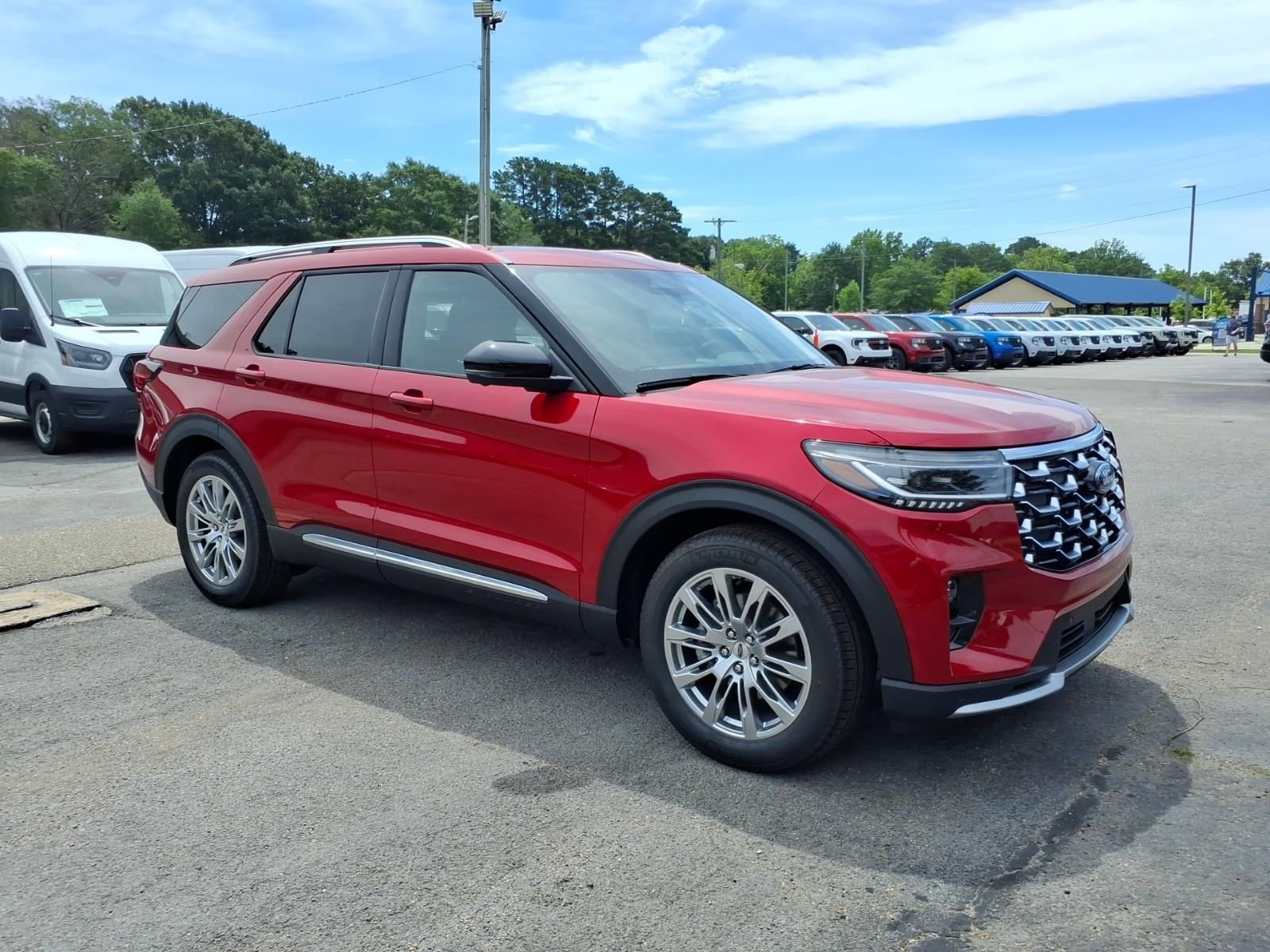 New 2026 Rapid Red Metallic Tinted Clearcoat Ford Platinum™ image 6