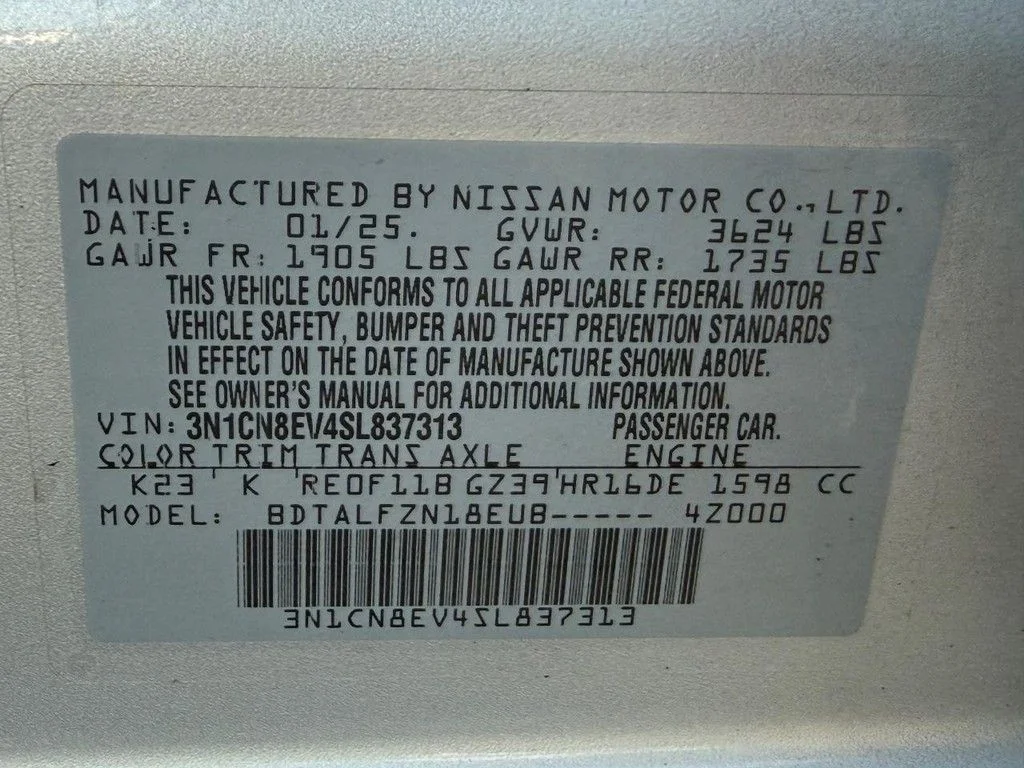 Certified Used 2025 Silver Nissan 1.6 SV image 23
