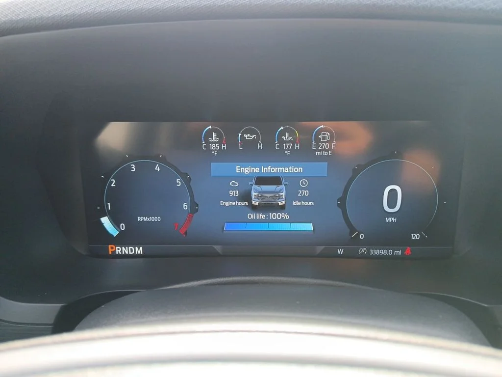 Used 2025 Carbonized Gray Metallic Ford XLT image 14
