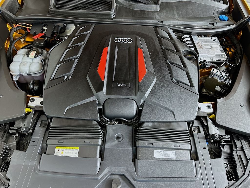 Used 2021 Dragon Orange Metallic Audi 4.0T Prestige image 31