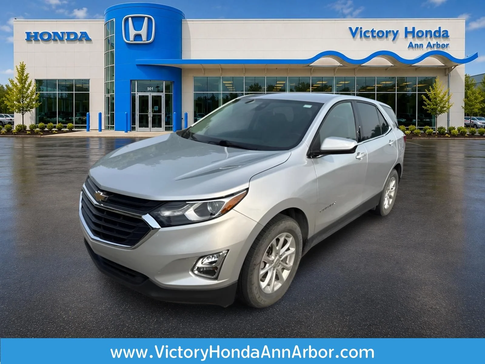 Used 2020 Silver Ice Metallic Chevrolet LT image 1