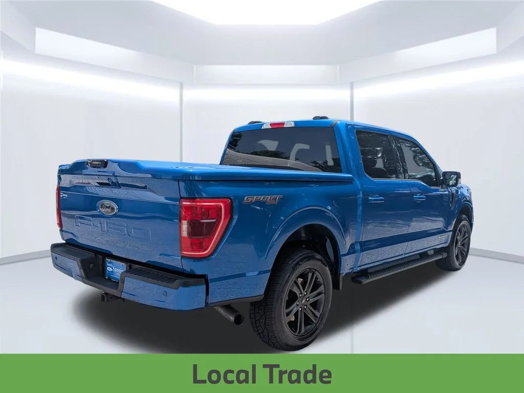 Used 2021 Blue Ford XLT image 6