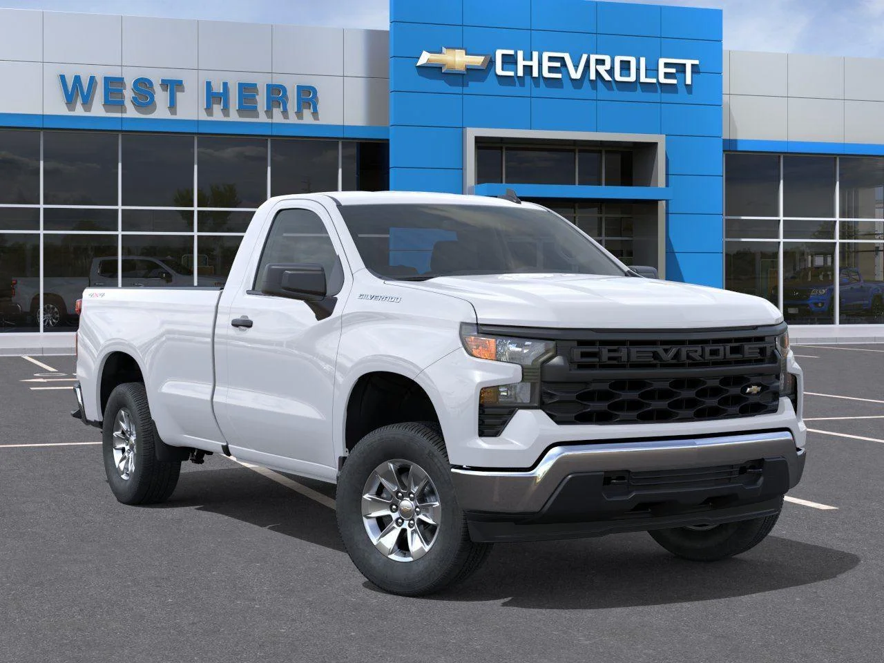 New 2025 Summit White Chevrolet WT image 7