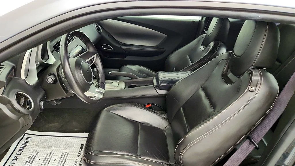 Used 2011 Cyber Gray Metallic Chevrolet 2LT Coupe w/ RS Package, Silver Stripes & Remote Start image 19