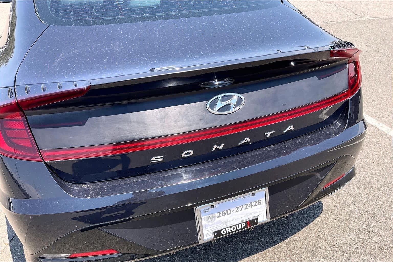 Used 2023 Carbon Blue Hyundai SEL image 29