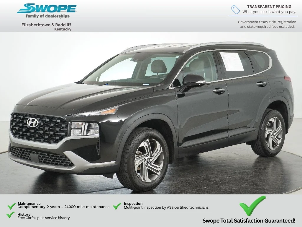 Used 2023 Twilight Black Hyundai SEL image 7