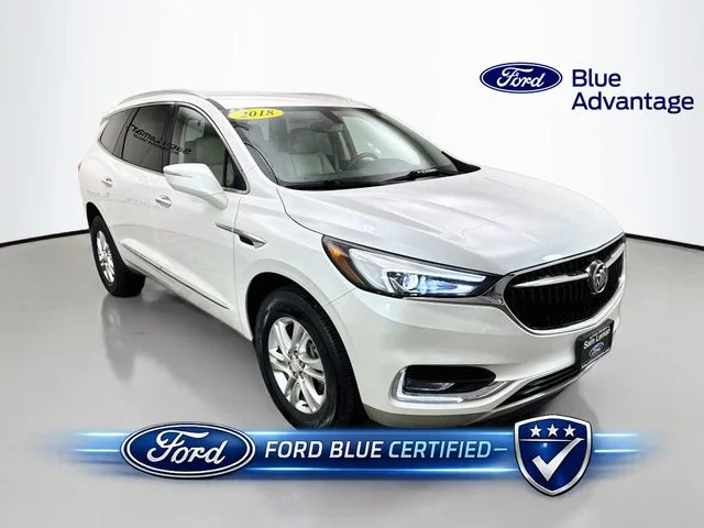 Certified Used 2018 White Frost Tri-Coat Buick Essence image 1