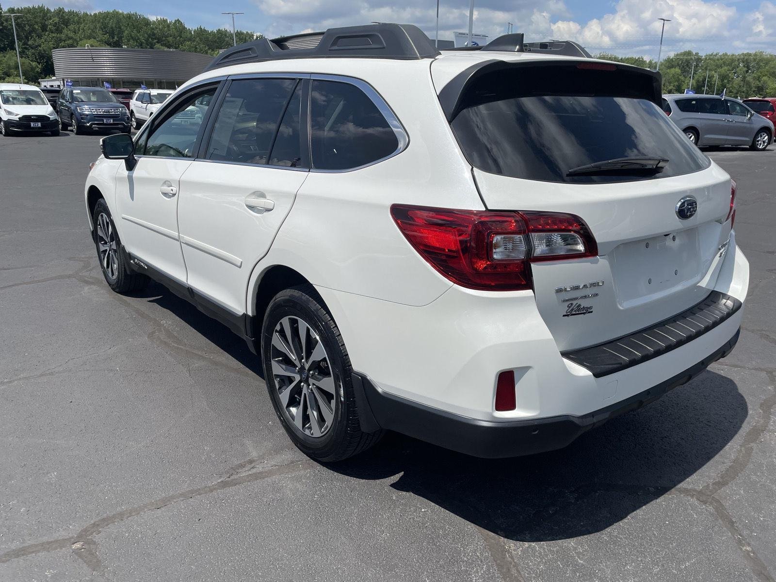 Used 2017 Crystal White Pearl Subaru Limited image 3