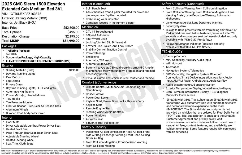 Certified Used 2025 Silver GMC Elevation image 28