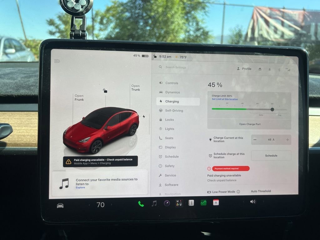 Used 2023 Red Multi-Coat Tesla Long Range image 26