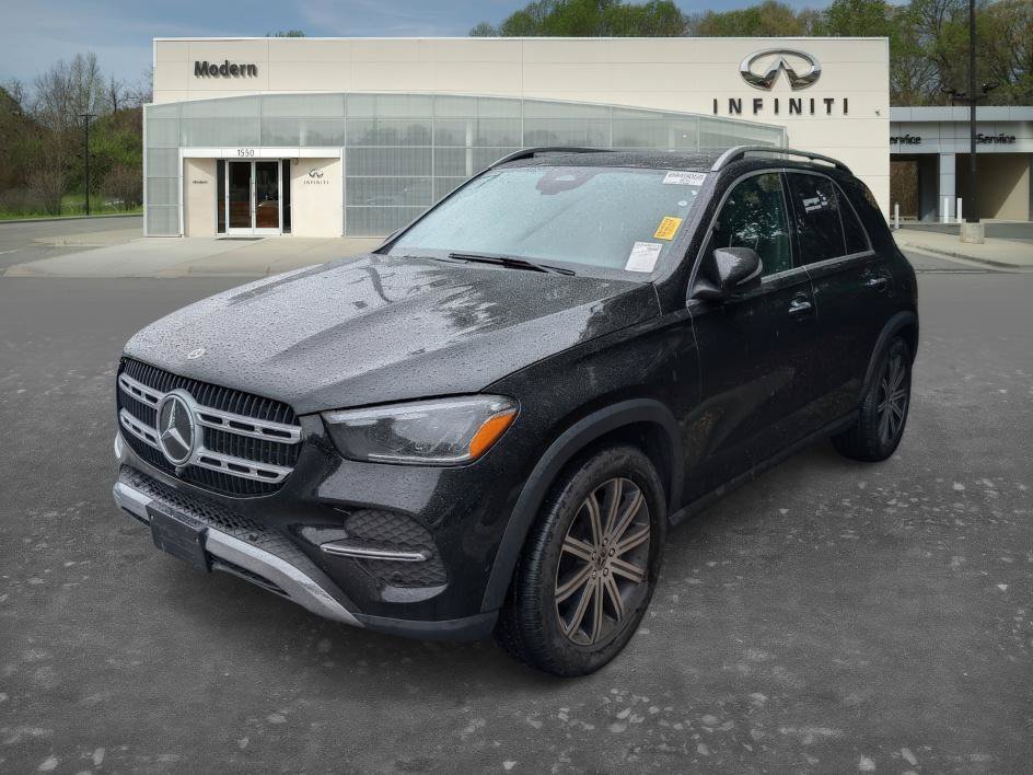 Used 2025 Obsidian Black Metallic Mercedes-Benz GLE 350 image 1