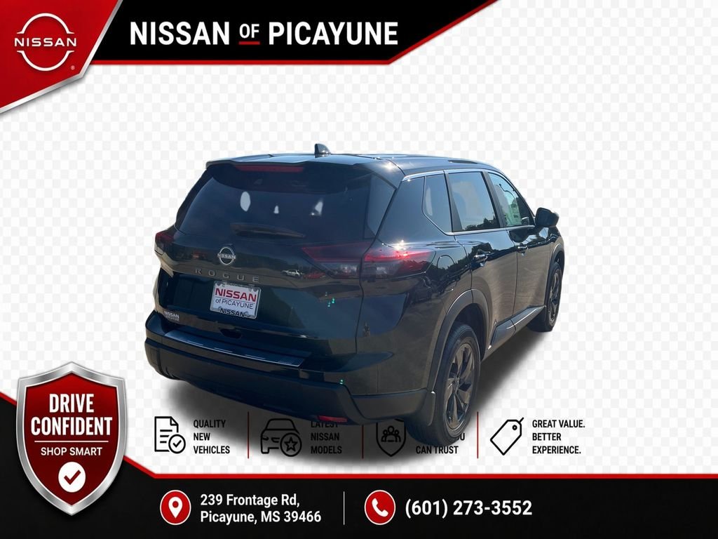 New 2026 Super Black Nissan SV image 6