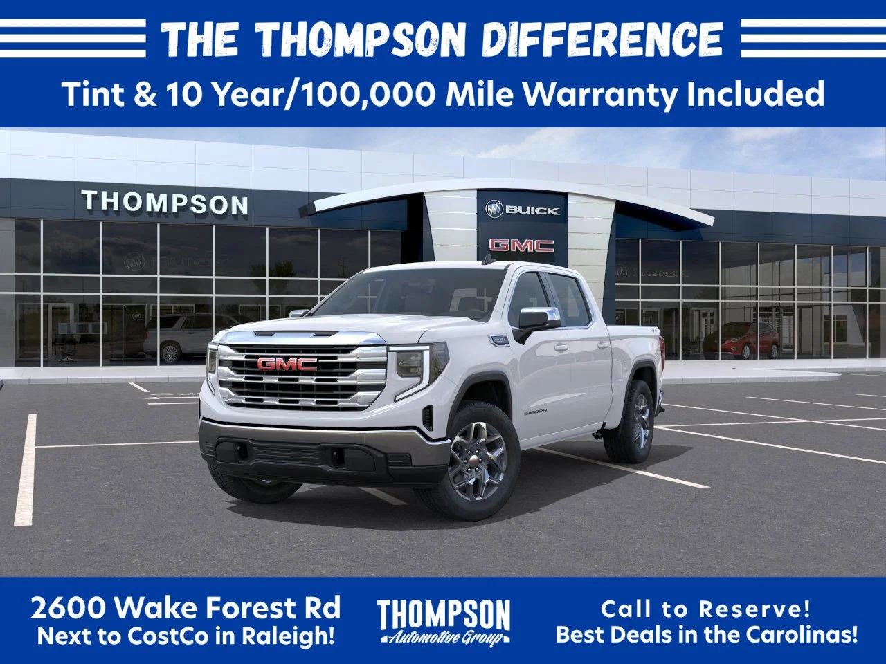 New 2026 Summit White GMC SLE image 8