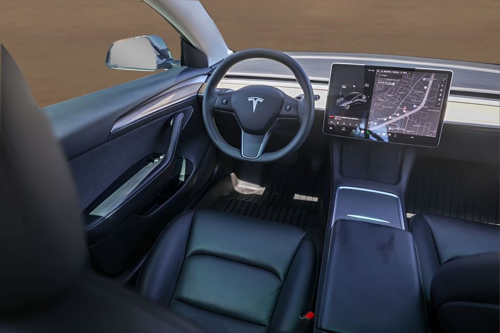 Used 2021 Silver Tesla Standard Range Plus image 23